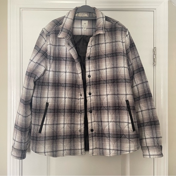 River Island Other - River Island Quilted Flannel Jacket Size: Large
